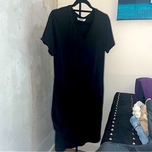 T-shirt dress, knot detail, EUC